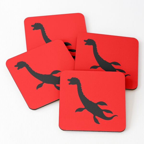 Item preview, Evil Plesiosaur Dinosaur Predator Dangerous Swimming Water Dino designed and sold by shirt-o-mat.