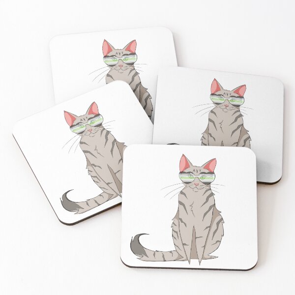 Item preview, Agender Pride Cat designed and sold by AnthamaArt.