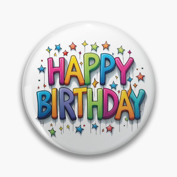 Item preview, Happy Birthday! Happy B-Day! designed and sold by CharlottePlaceArt.