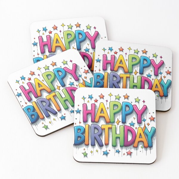 Item preview, Happy Birthday! Happy B-Day! designed and sold by CharlottePlaceArt.