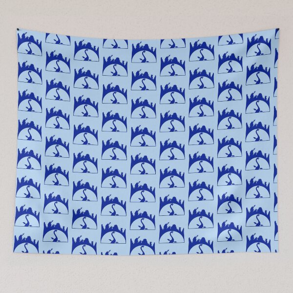 Item preview, Plesiosaur Sun Vacation Palms Beach Swimming Water Dino designed and sold by shirt-o-mat.