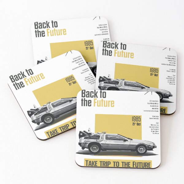 Item preview, Vintage Classic Car Delorean Exclusive designed and sold by PrintCarClub.