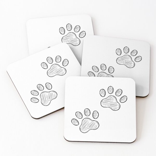 Item preview, Cute Paw Prints – Pet Lover Design designed and sold by lemooon juice.