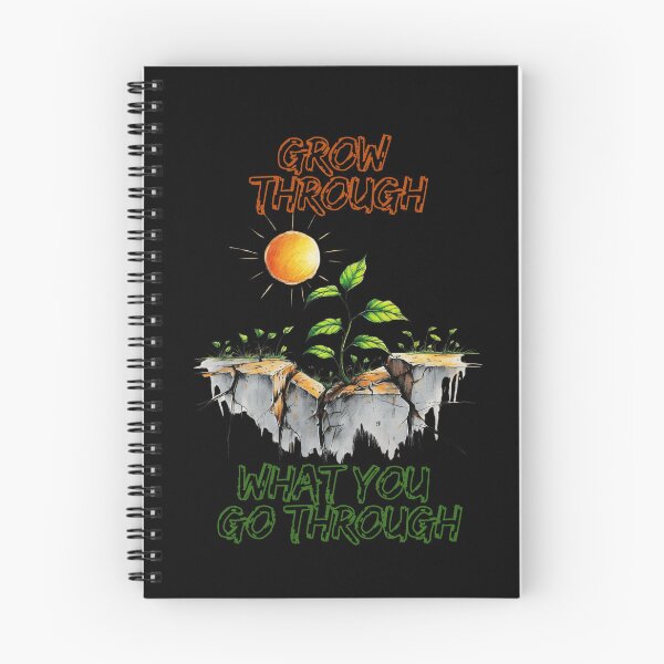 Item preview, Grow Through What You Go Through Funny Gifts For Gardening Lovers designed and sold by PrintInkLab.
