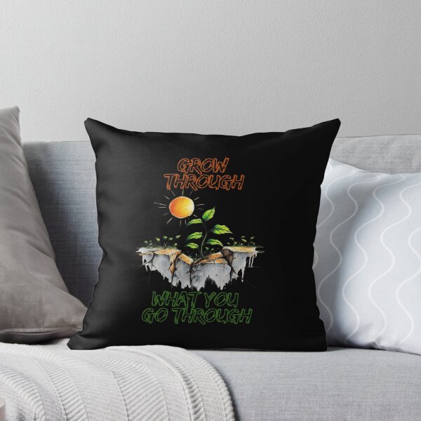 Item preview, Grow Through What You Go Through Funny Gifts For Gardening Lovers designed and sold by PrintInkLab.