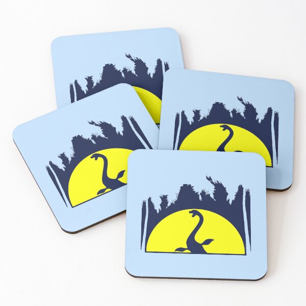Item preview, Plesiosaur Sun Vacation Palms Beach Swimming Water Dino designed and sold by shirt-o-mat.
