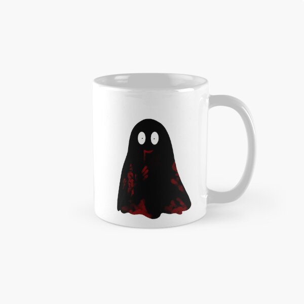 Item preview, Dark Spooky Ghost with Red Shadows – HelloVine Art designed and sold by J.