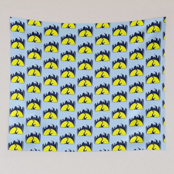 Item preview, Plesiosaur Sun Vacation Palms Beach Swimming Water Dino designed and sold by shirt-o-mat.