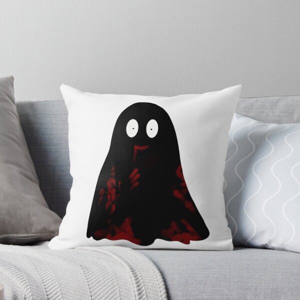 Item preview, Dark Spooky Ghost with Red Shadows – HelloVine Art designed and sold by J.