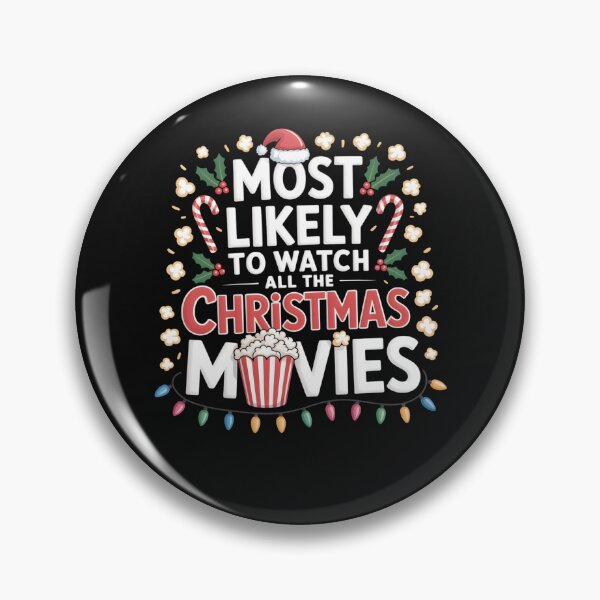 Item preview, Most Likely To Watch All The Popcorn Christmas Movies Family designed and sold by clothesy7.