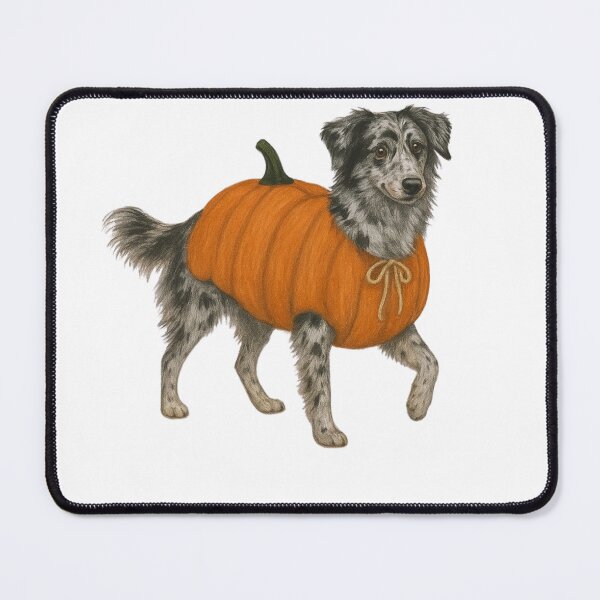 Item preview, Pyrenean Sheepdog in Pumpkin Costume – Cute Halloween Autumn Design designed and sold by GoodyPaws.