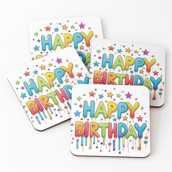 Item preview, Happy Birthday! Happy B-Day! designed and sold by CharlottePlaceArt.