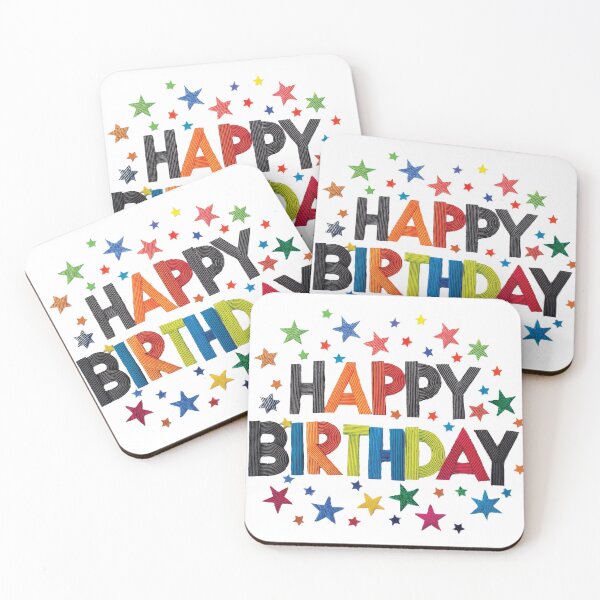 Item preview, Happy Birthday! Happy B-Day! designed and sold by CharlottePlaceArt.