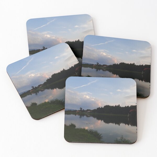 Item preview, Beautiful lake reflecting the sky designed and sold by unknownstudent.