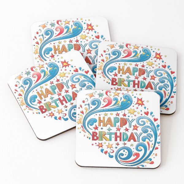 Item preview, Happy Birthday! Happy B-Day! designed and sold by CharlottePlaceArt.