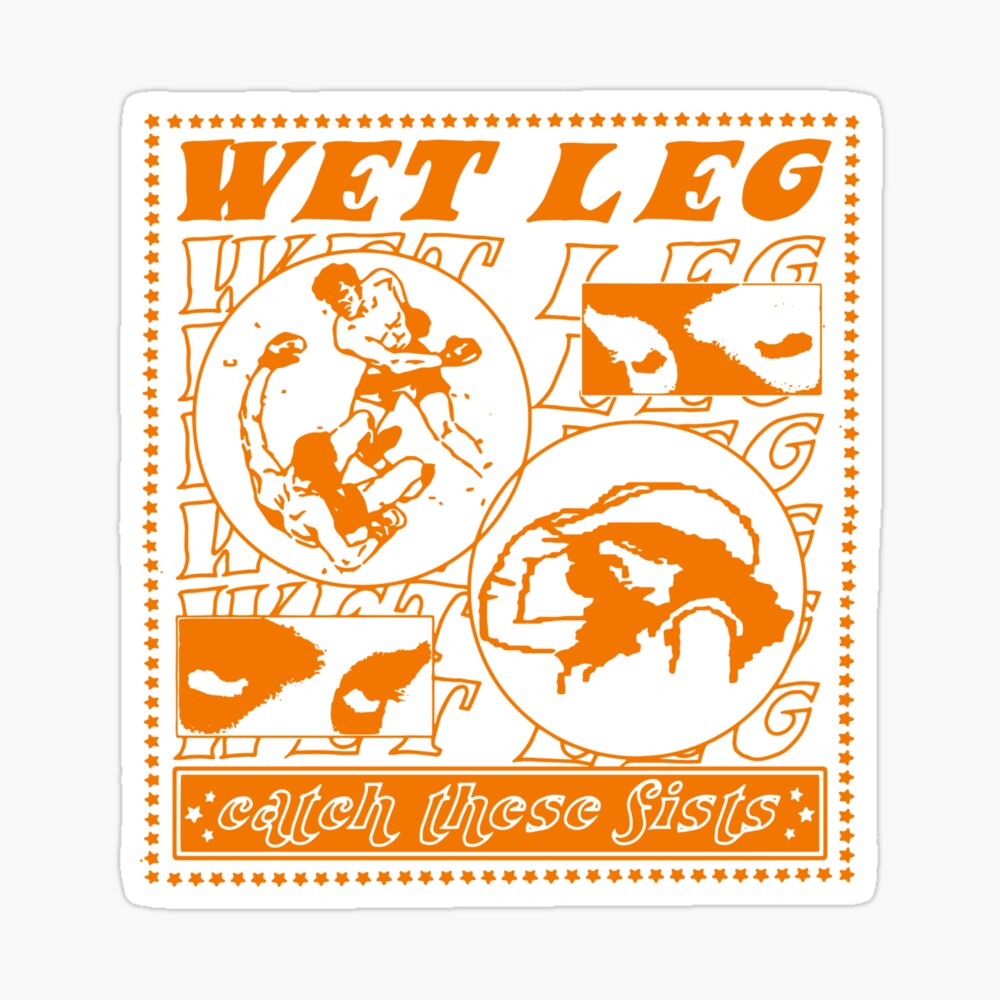 Wet Leg Catch These Fists Fan Art Poster
