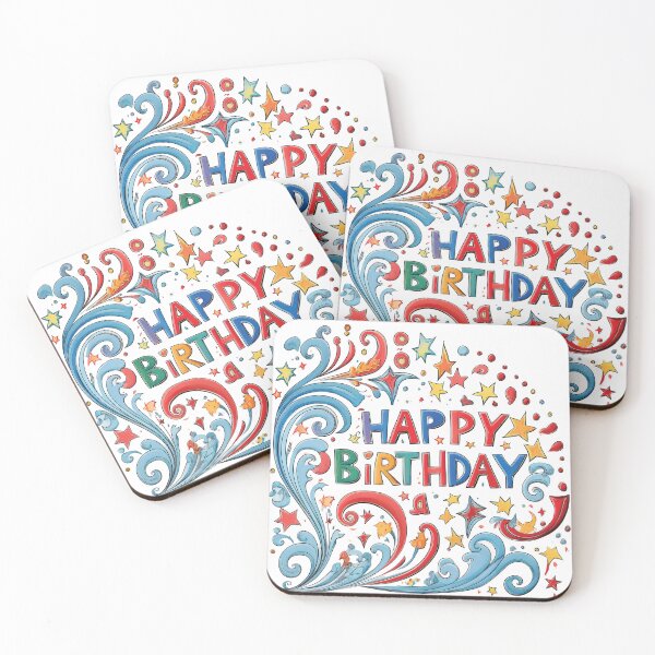 Item preview, Happy Birthday! Happy B-Day! designed and sold by CharlottePlaceArt.