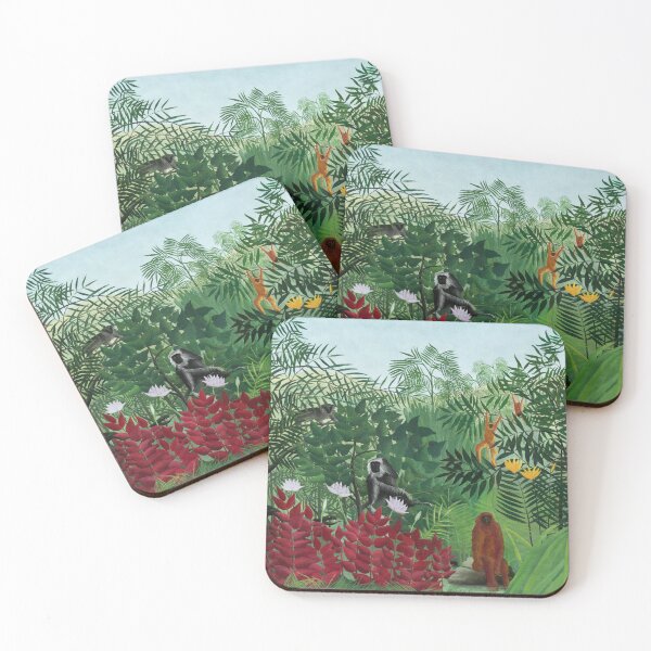 Item preview, Tropical Forest with Monkeys (1910) | Henri Rousseau designed and sold by Oliveirallan.