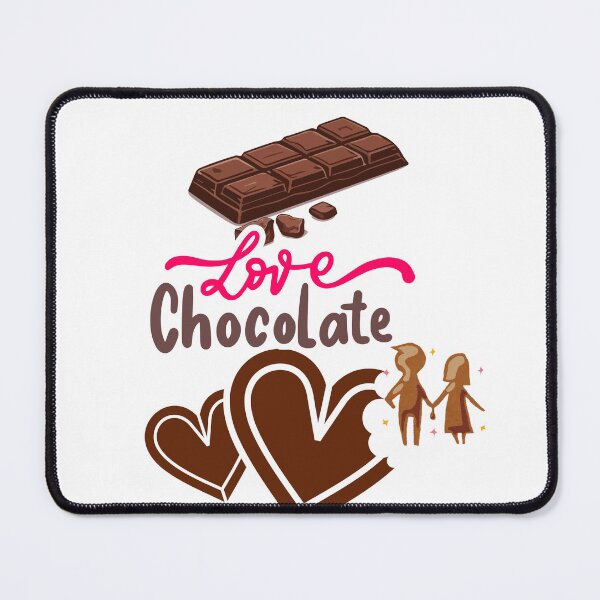 Item preview, “Love Chocolate – Cute Valentine’s & Sweet Tooth Design” designed and sold by Ramya designs .