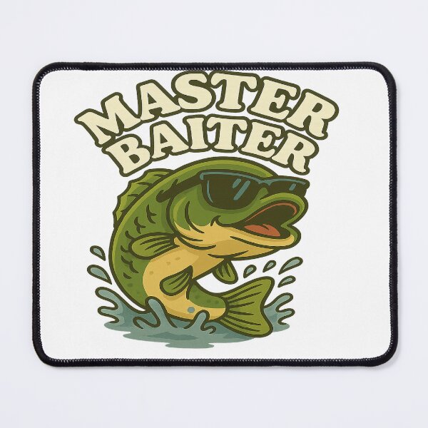 Item preview, Master Baiter – Funny Fishing Pun T-Shirt designed and sold by TS-Concepts.