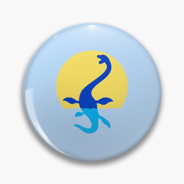 Item preview, Plesiosaur Sun Sea Vacation Swimming Water Dino Silhouette designed and sold by shirt-o-mat.