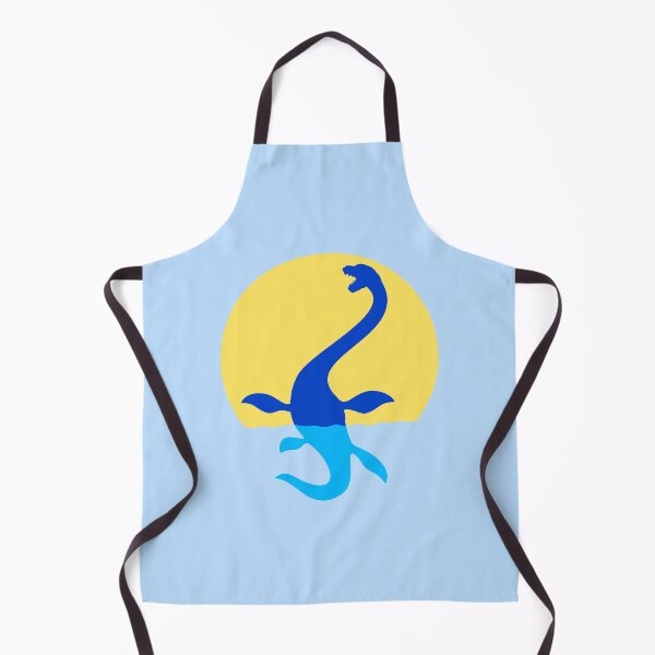 Item preview, Plesiosaur Sun Sea Vacation Swimming Water Dino Silhouette designed and sold by shirt-o-mat.