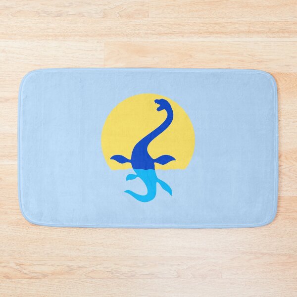 Item preview, Plesiosaur Sun Sea Vacation Swimming Water Dino Silhouette designed and sold by shirt-o-mat.
