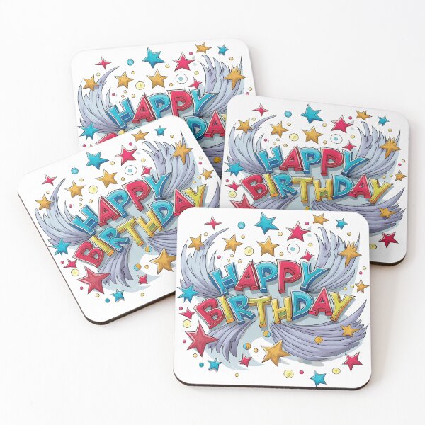 Item preview, Happy Birthday! Happy B-Day! designed and sold by CharlottePlaceArt.