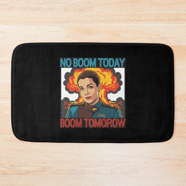 Item preview, No Boom Today, Boom Tomorrow — Retro Sci-Fi Comic Pop Art — B5 designed and sold by Fenay Designs.