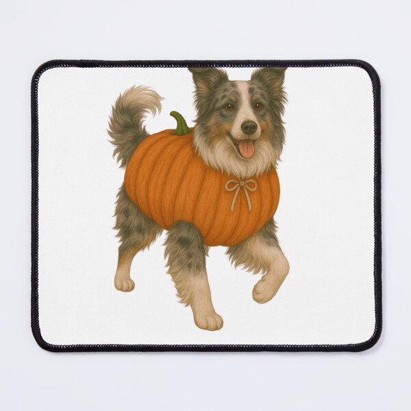 Item preview, Border Collie in Pumpkin Costume – Cute Halloween Autumn Design designed and sold by GoodyPaws.