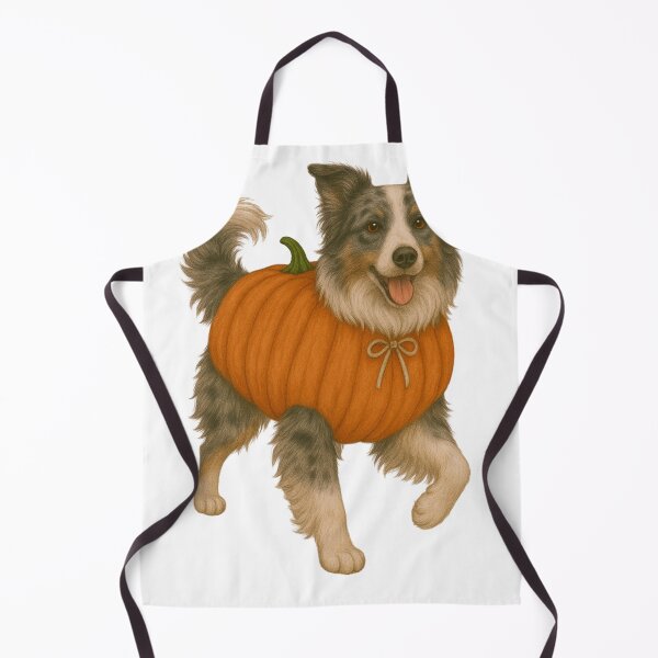 Item preview, Border Collie in Pumpkin Costume – Cute Halloween Autumn Design designed and sold by GoodyPaws.