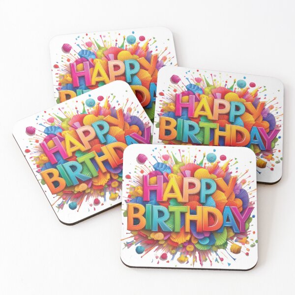 Item preview, Happy Birthday! Happy B-Day! designed and sold by CharlottePlaceArt.