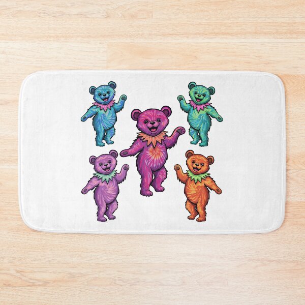 Item preview, Colorful Psychedelic Dancing Bears designed and sold by TeeARTHY.