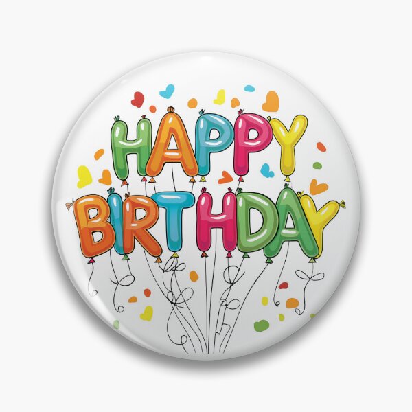 Item preview, Happy Birthday! Happy B-Day! designed and sold by CharlottePlaceArt.
