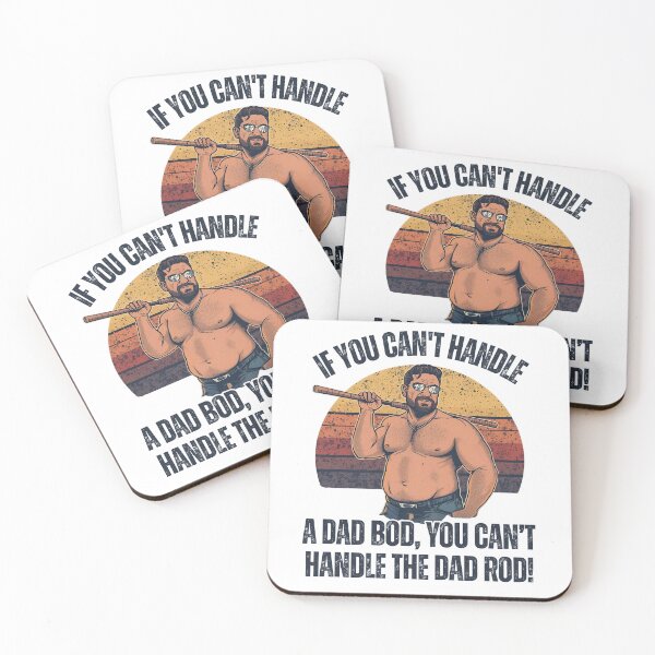 Item preview, If you can't handle a dad bod, you can't handle the dad rod! designed and sold by NicMacTees.