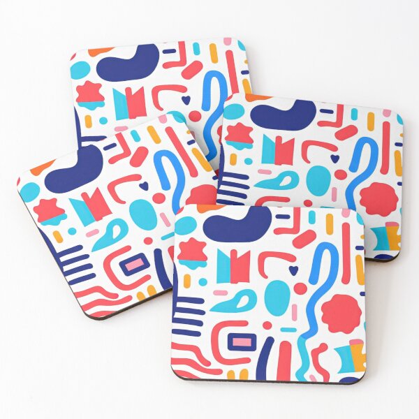 Item preview, Colorful Abstract Pattern – Modern Geometric Pop Art Design designed and sold by lemooon juice.