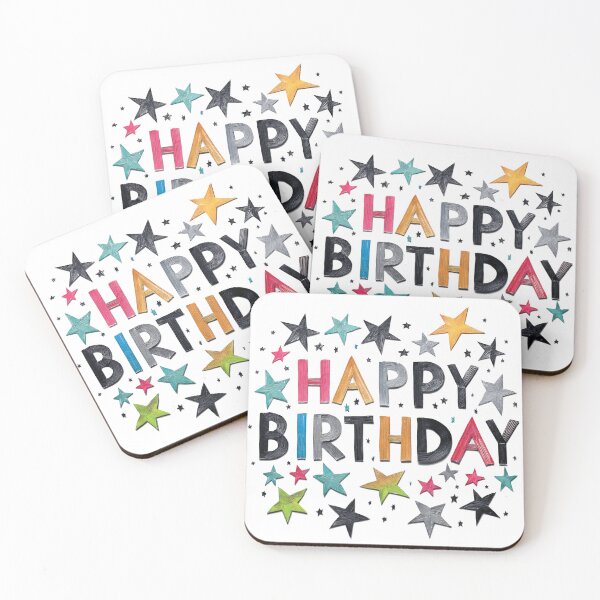 Item preview, Happy Birthday! Happy B-Day! designed and sold by CharlottePlaceArt.