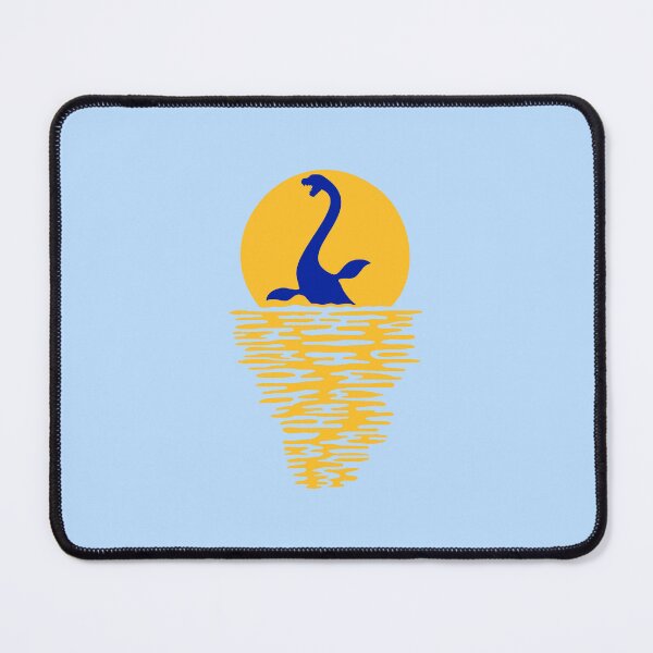 Item preview, Plesiosaur Sun Sea Vacation Swimming Water Dino Silhouette designed and sold by shirt-o-mat.
