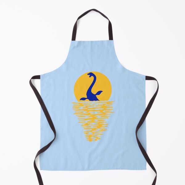 Item preview, Plesiosaur Sun Sea Vacation Swimming Water Dino Silhouette designed and sold by shirt-o-mat.