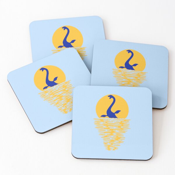 Item preview, Plesiosaur Sun Sea Vacation Swimming Water Dino Silhouette designed and sold by shirt-o-mat.