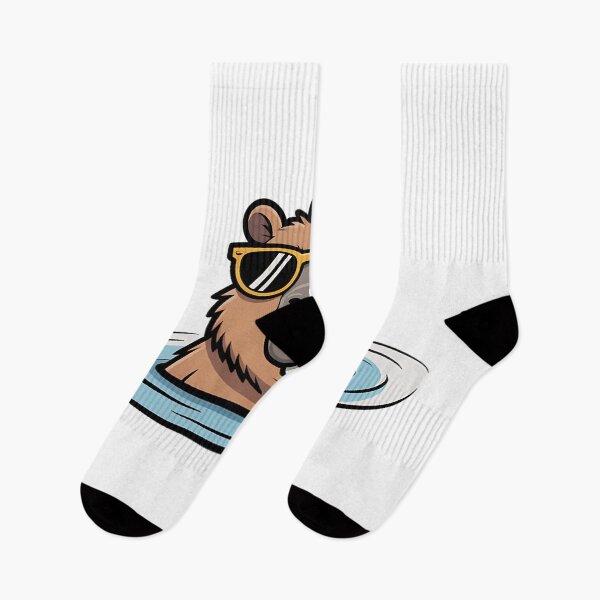 Item preview, Chill Capybara with Sunglasses designed and sold by Mr-wow.