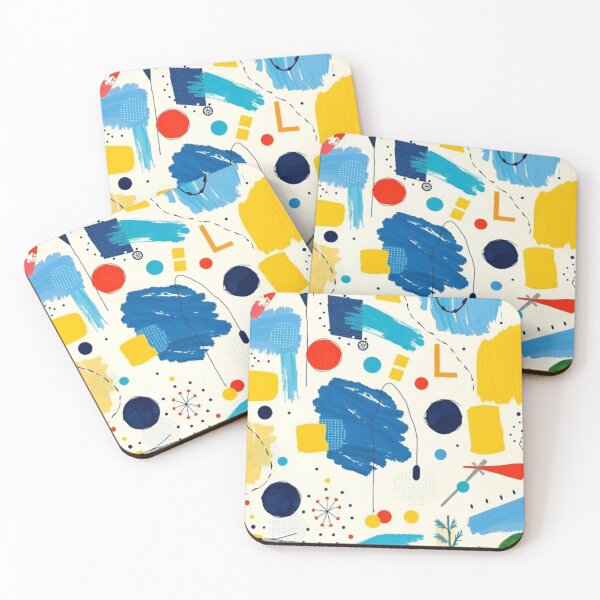 Item preview, Playful Abstract Pattern – Colorful Modern Art Design designed and sold by lemooon juice.