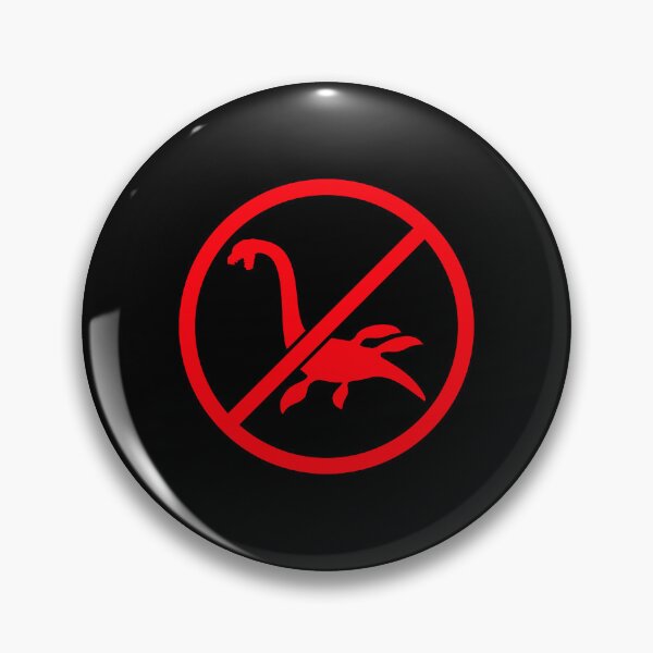 Item preview, No Plesiosaur Alowed Zone Sign Forbiden Swimming Water designed and sold by shirt-o-mat.