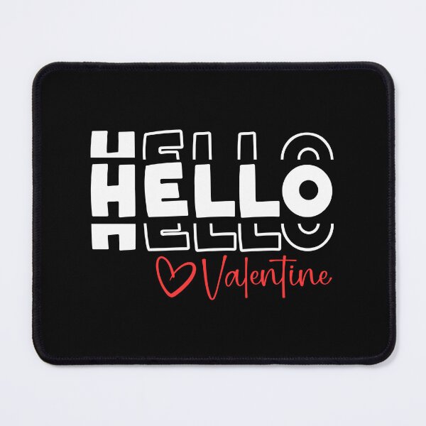 Item preview, Retro Love Pop Art "Hello Valentine" Design designed and sold by theartfulaspie.