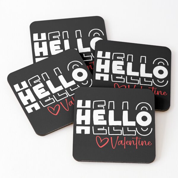 Item preview, Retro Love Pop Art "Hello Valentine" Design designed and sold by theartfulaspie.