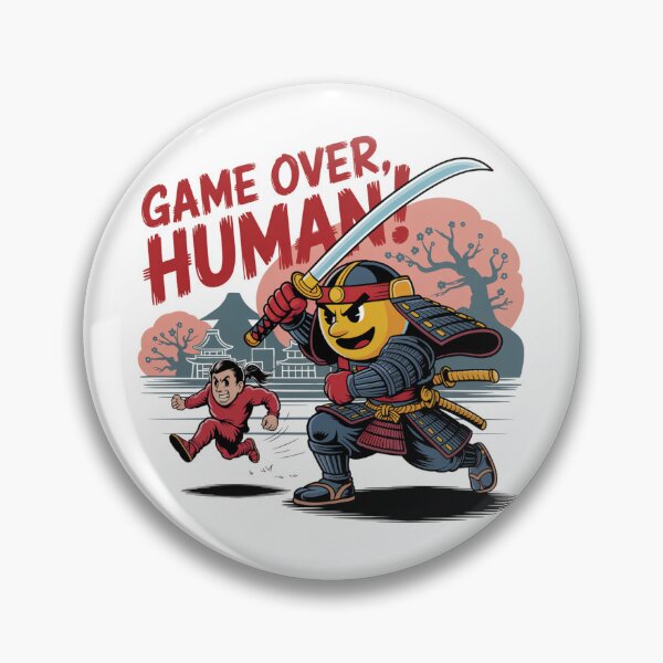 Item preview, Samurai Pac – Vintage Game Over Design. designed and sold by AndrewYoko.