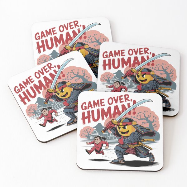 Item preview, Samurai Pac – Vintage Game Over Design. designed and sold by AndrewYoko.