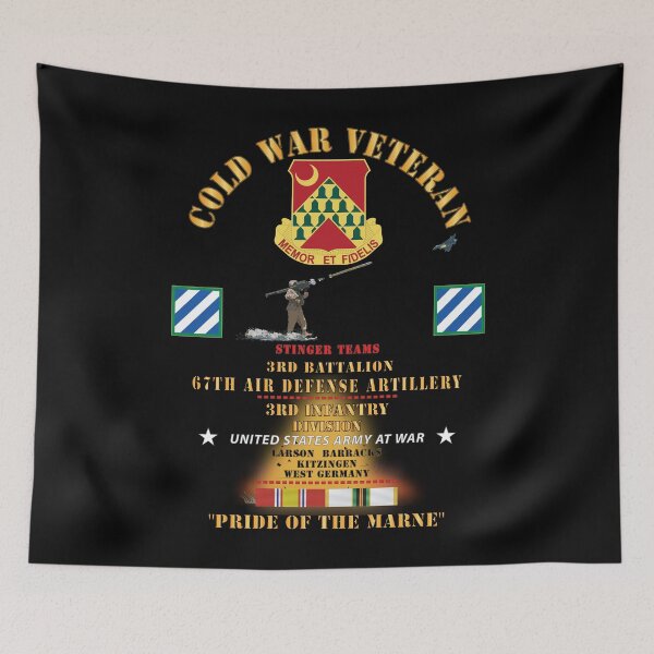 Item preview, Army - Cold War Vet -  3rd Batttalion, 67th Air Defense Artillery, Stinger  Teams, 3rd Infantry Division - Larson Barracks, Kitzingen, Germany - Pride of the designed and sold by Military Insignia Products.