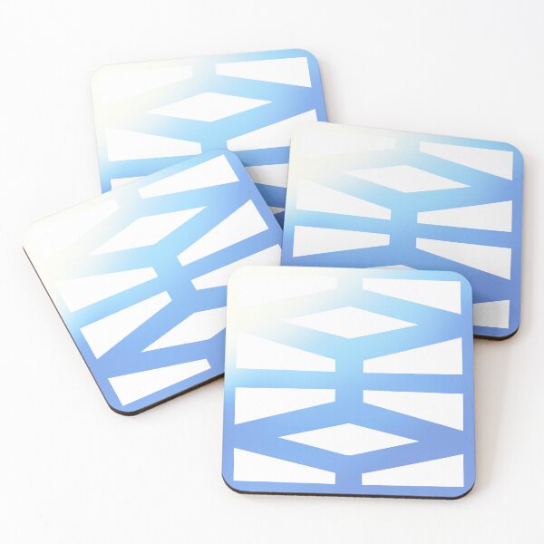 Item preview, Breezway Blocks Palm Springs Retro 50s Mid Century Modern Block 1 Colorway 3 designed and sold by fiatluxillust.