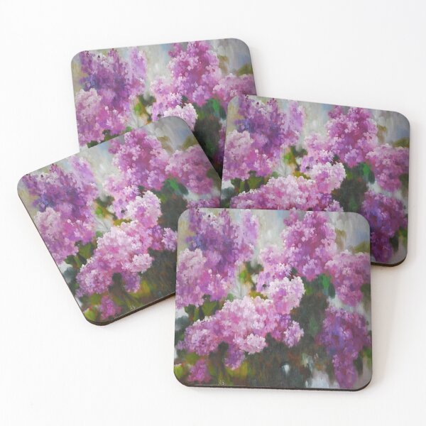 Item preview, Whispers of Lilac – Soft Pastel Dreamscape designed and sold by LukianArtPrint.